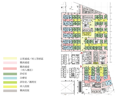 專病中心及私家門診分布圖