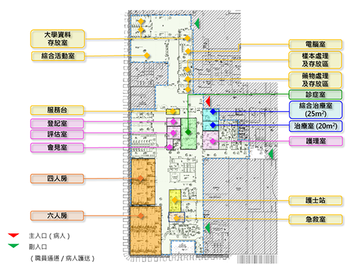 臨床試驗及研究中心建築圖則初步設計