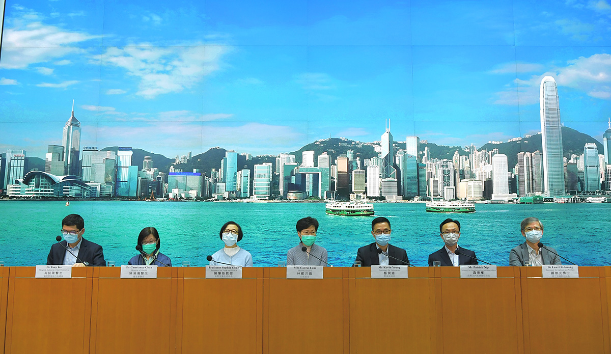 行政长官举行记者会 (21.3.2020)