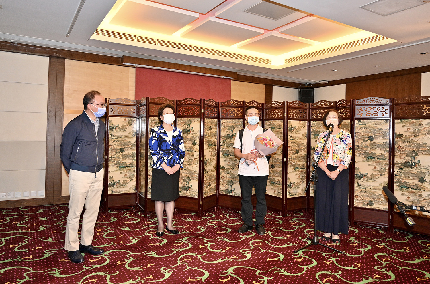 English Header HKSAR Government welcomes support team of Central Government to help with anti-epidemic work of HKSAR (2.8.2020)