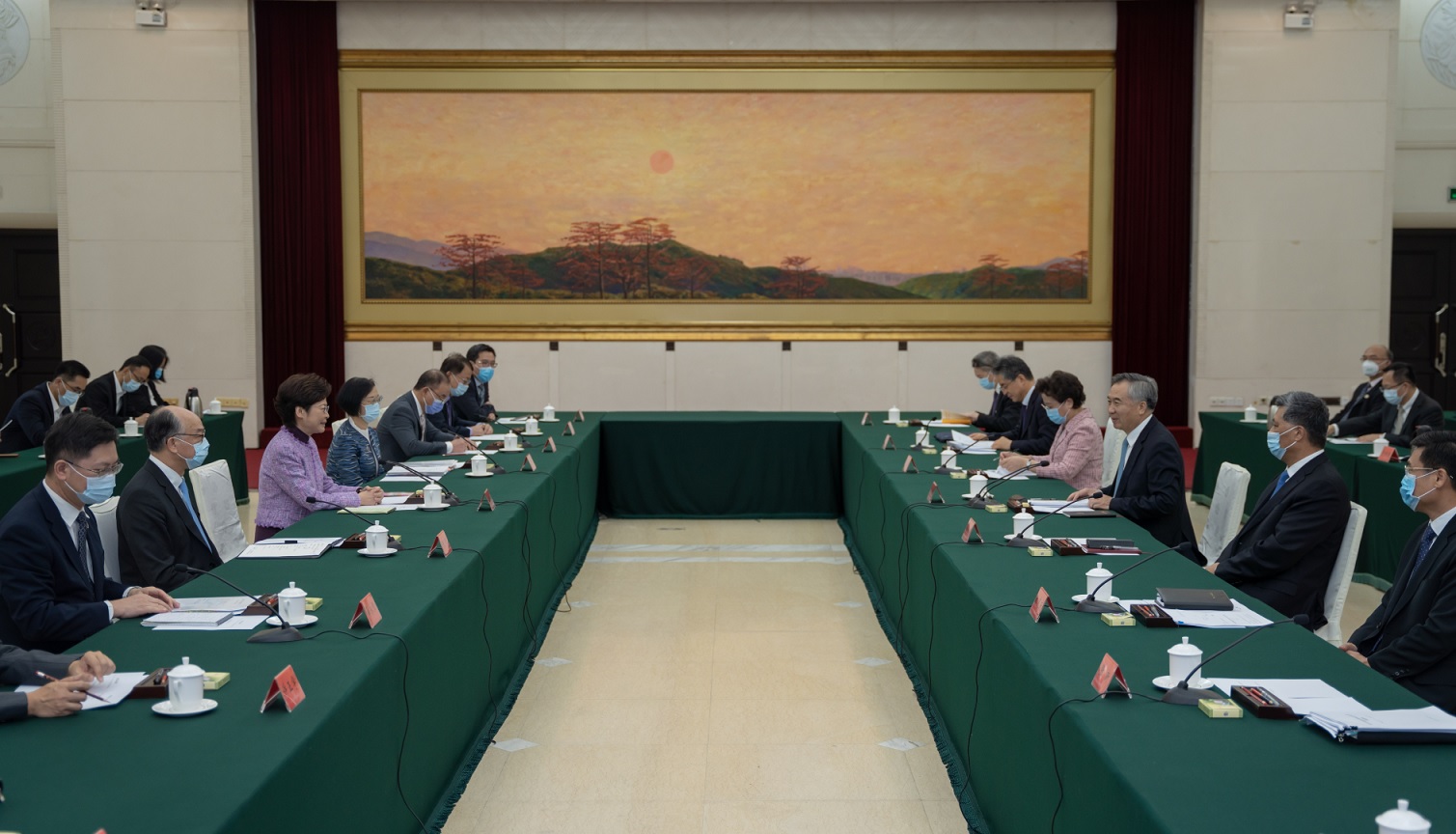 行政長官訪問廣州和深圳 (7.11.2020)