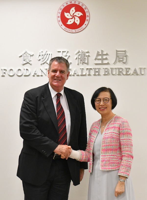 食物及衞生局局長與澳洲昆士蘭州農業發展和漁業部部長會面（附圖）