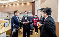 中央政府援港抗疫中醫專家組與醫院管理局會面交流及參訪中醫諮詢熱線中心和中醫診所暨教研中心（附圖）