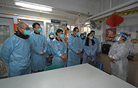 中央政府援港抗疫中醫專家組到訪安老院舍（附圖）