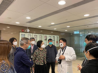 內地疫情防控專家繼續考察香港在外防輸入及社區的防疫抗疫工作（附圖）