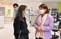 Under Secretary for Health visits Hong Kong Children's Hospital (with photos)