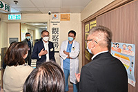 醫務衞生局局長視察伊利沙伯醫院（附圖）