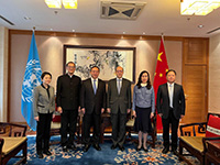 Secretary for Health meets Vice-minister of National Health Commission and Ambassador of China to UN Office at Geneva and other International Organizations in Switzerland (with photo)