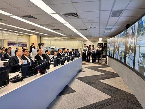 Second drill for Direct Cross-boundary Ambulance Transfer in GBA conducted smoothly and Pilot Scheme expected to be launched next month (with photos)