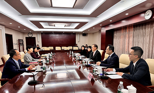 Secretary for Health meets Vice-minister of National Health Commission in Beijing (with photos)