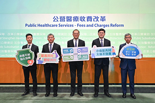 医务卫生局局长公布公营医疗收费改革（附图）