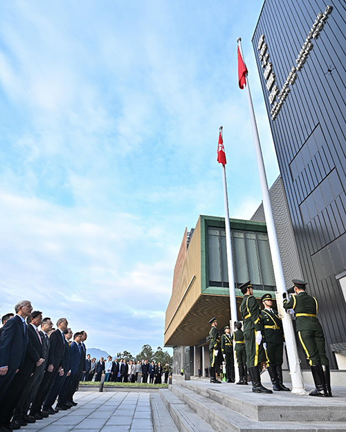 The Chinese Medicine Hospital of Hong Kong commences operations today and increases quota for subsidised general outpatient services in first month to meet keen demand (with photos/video)
