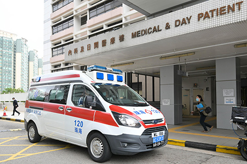 「大灣區跨境直通救護車試行計劃」即日起正式實施雙向轉運安排