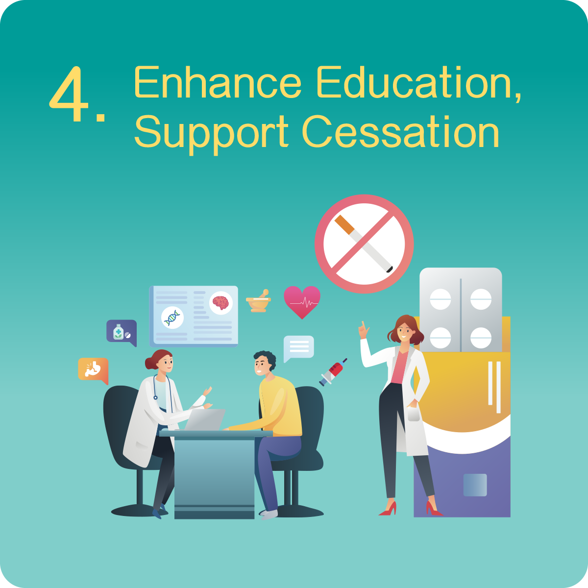 Enhance Education, Support Cessation